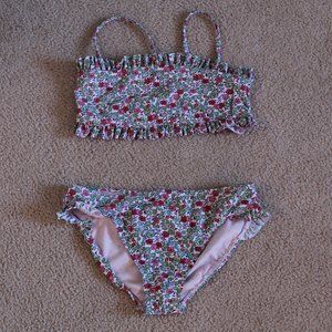 Bikini with floral pattern